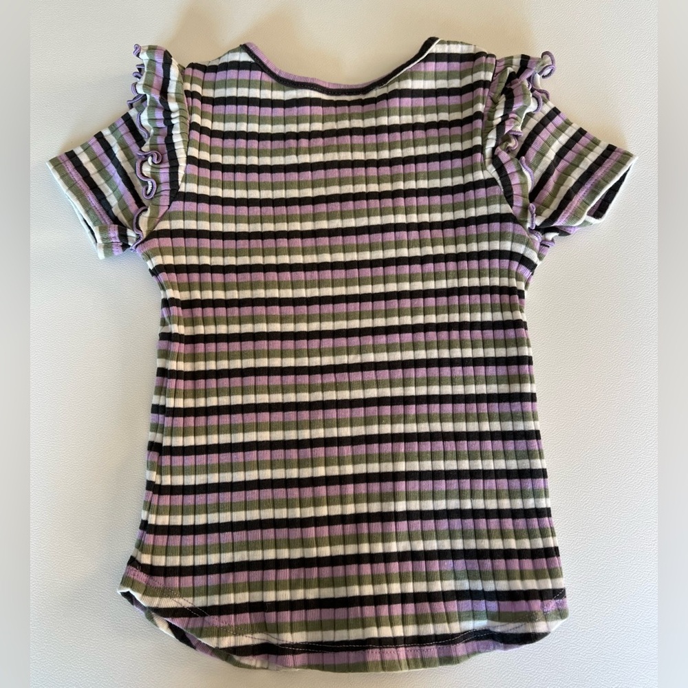 Girls 4T Striped Top - Picture 2 of 3
